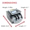 Cassida Back Loading Bill Counter with Counterfeit Detection & ValuCount 5520UV/MG - alternate 3